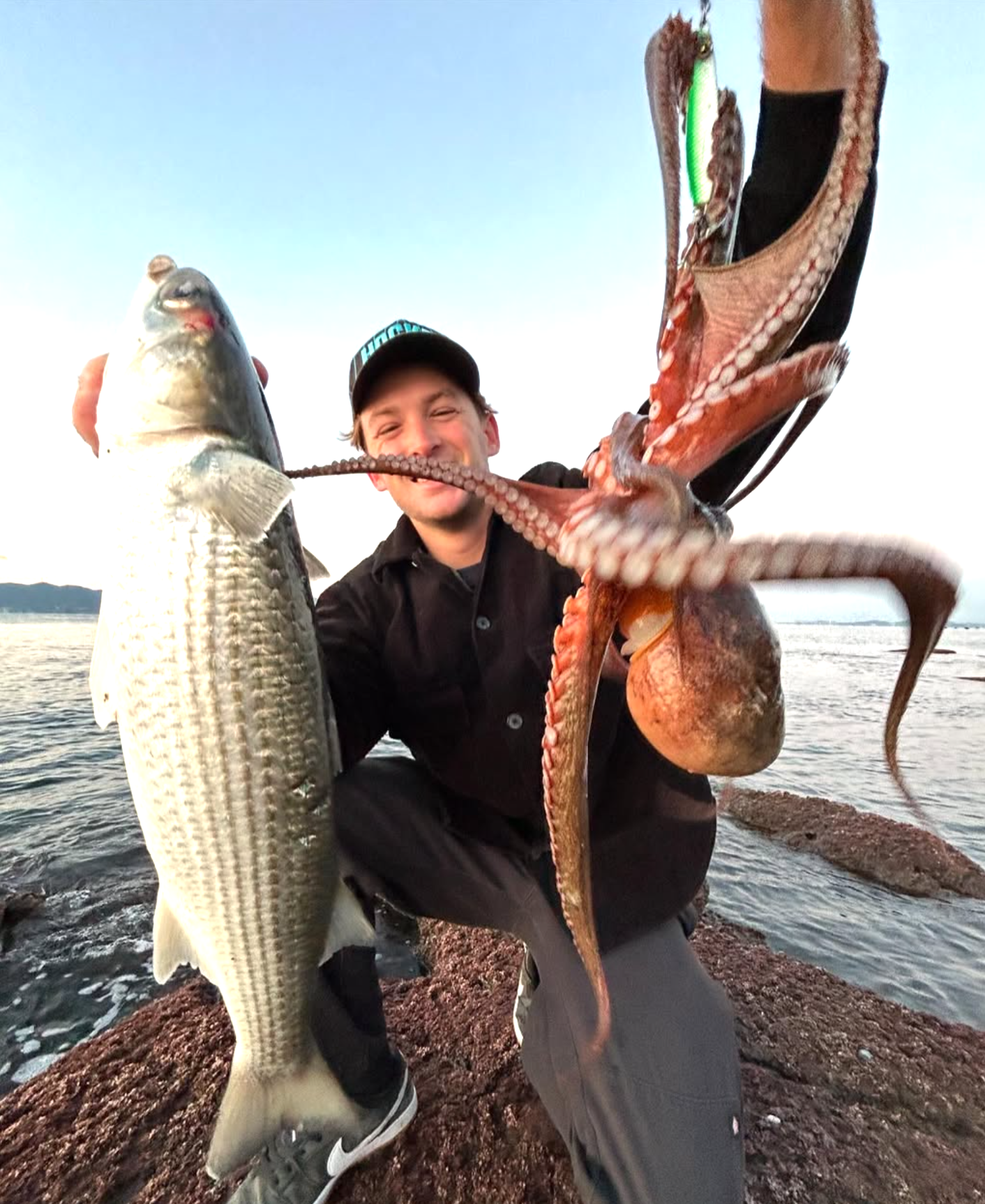 Max Rovinsky Kalletka Ambassador with octopus