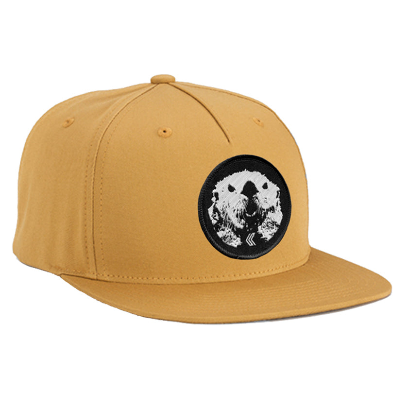 Mad Sea Otter 5-Panel Snapback Hat – Yellow
