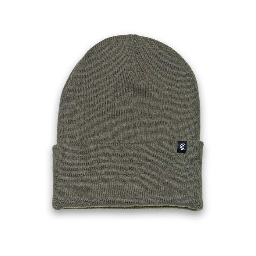 Minimal Black Label Kalletka Beanie in Moss