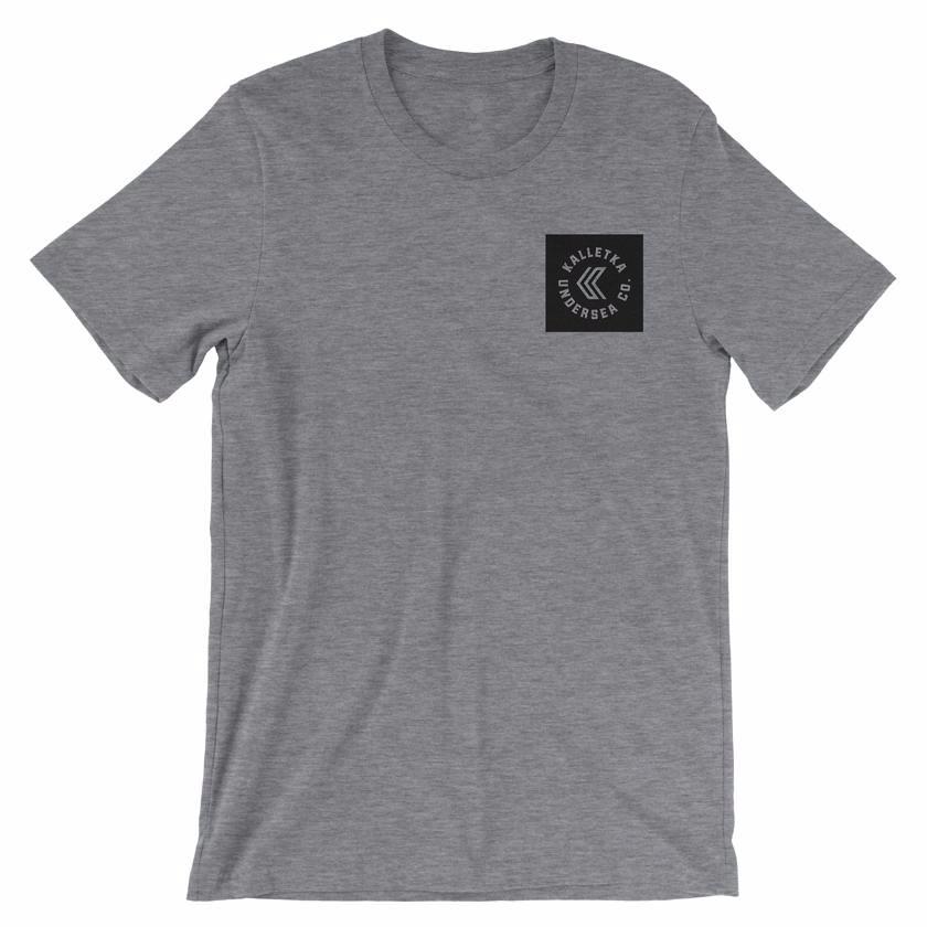 Original Kalletka Logo T-Shirt in Grey - Front View
