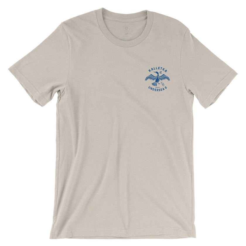 Cormorant Tee in Sand - front view