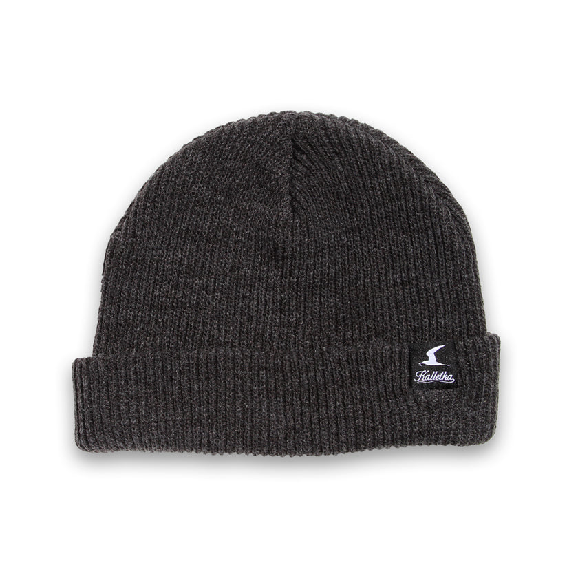 Tern Label Beanie in Charcoal | Kalletka