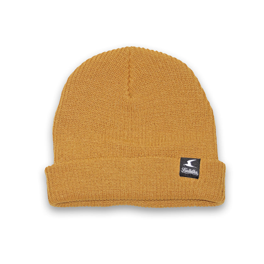 Tern Label Beanie in Wheat | Kalletka