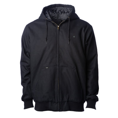 Black Canvas Work Jacket