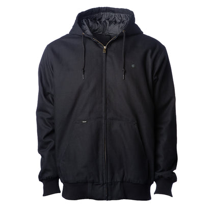 Black Canvas Work Jacket