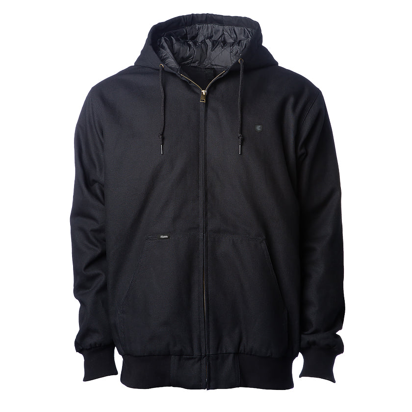 Black Canvas Work Jacket