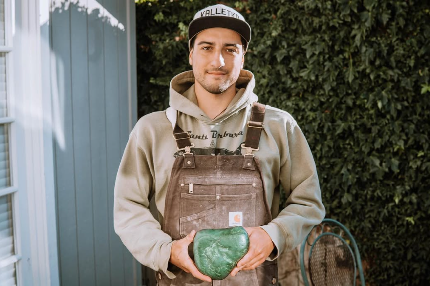 Marco Mazza Kalletka Ambassador with Jade
