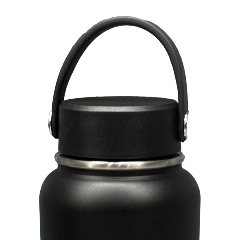 Insulated Water Bottle -- 32oz -- Matte Black