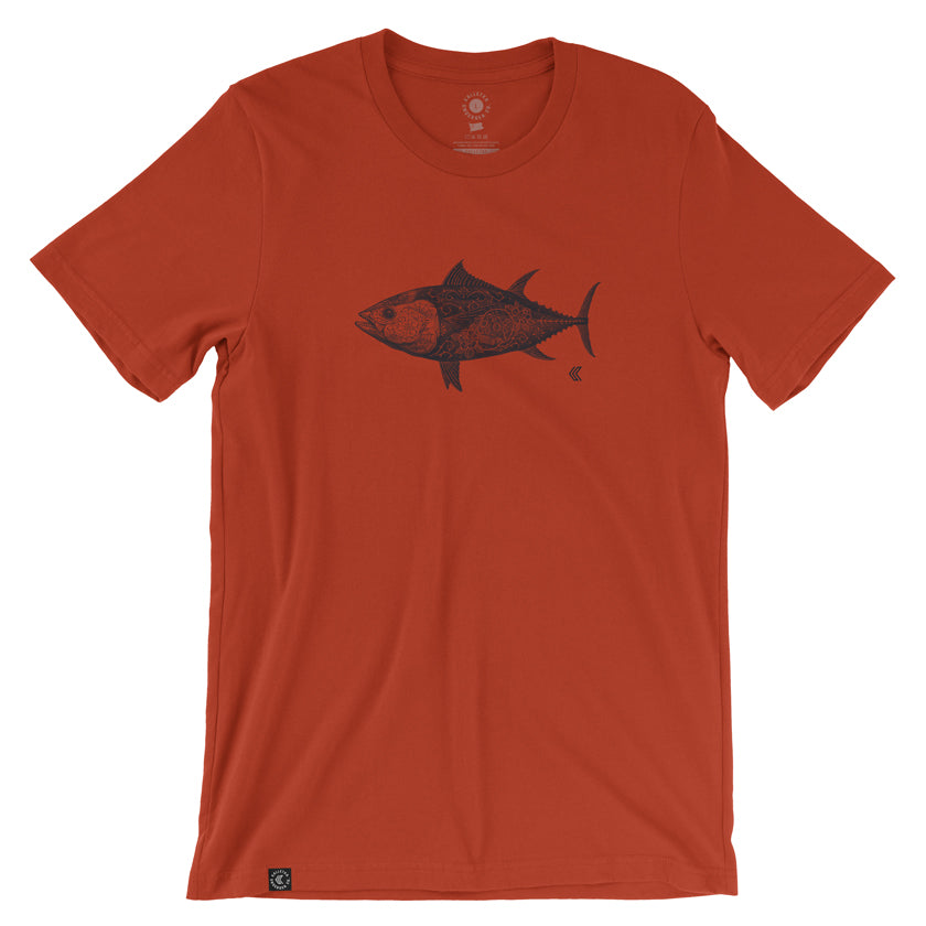 Day of The Dead Series Tuna Art Tee - red