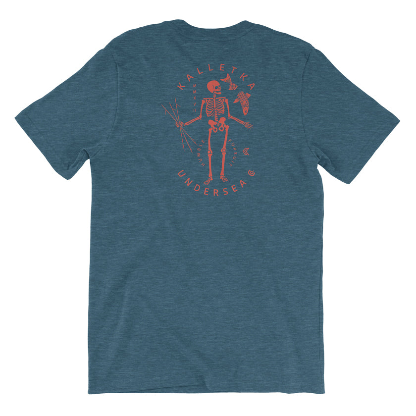Last Stand T-Shirt in Navy Heather back view