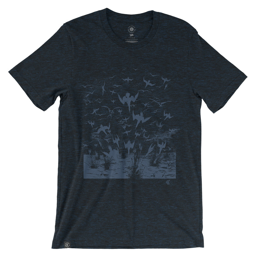 Bird Bomb T-Shirt in Midnight Blue