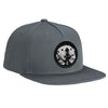 Mad Otter Cotton 5 Panel Snapback ---Grey