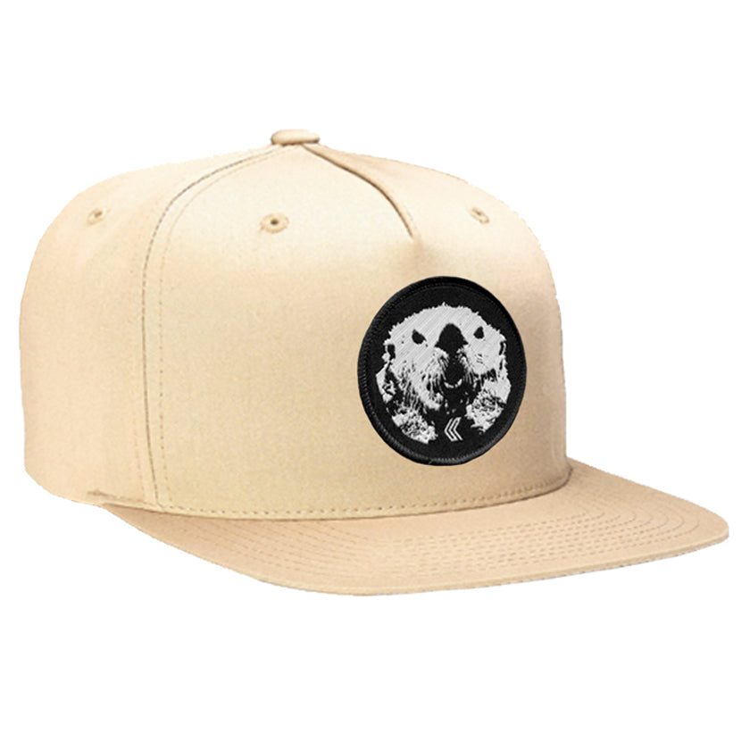  Mad Sea Otter 5-Panel Snapback Hat in Khaki