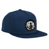 Mad Otter Cotton 5 Panel Snapback ---Navy