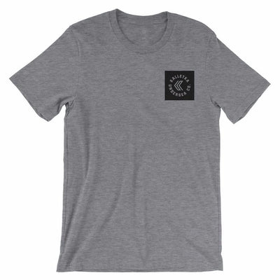 Original Kalletka Logo T-Shirt in Grey - Front View